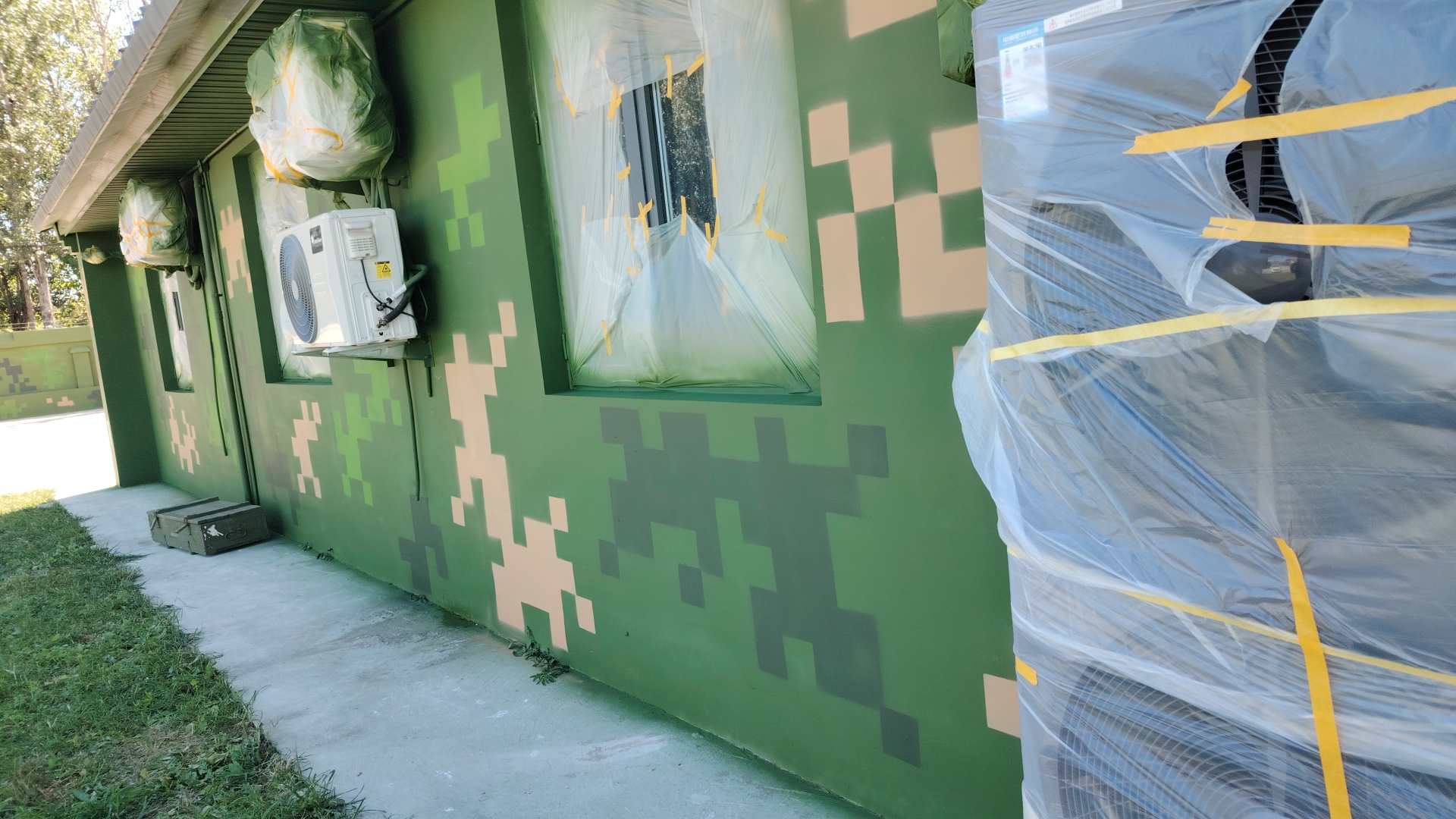 博尔塔拉外墙迷彩漆施工多少钱 伪装迷彩漆  